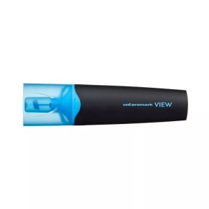 uni-ball, UNI-BALL Textmarker View USP200 L.BLU blau, uni-ball Textmarker View, blau, USP200HELLBL