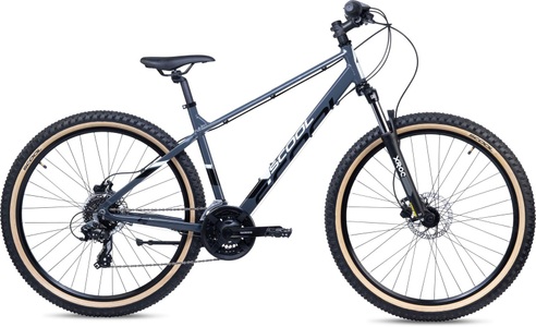 S'COOL, s'cool Xroc Disc 27,5 24-S Kinder black/grey matt 45cm (27.5