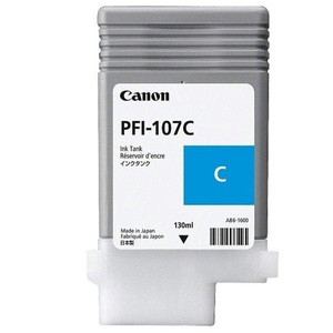 Canon, Canon Pfi107C - Tintenpatrone, Canon Tintenpatrone, blau, PFI-107C, (130ml)