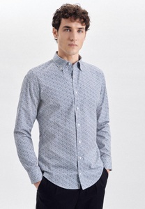 Business Hemd X-slim Fit Langarm Druck Herren Hellblau 39