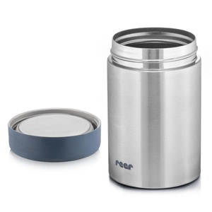 Reer, reer Pure Edelstahl-Warmhaltebox, Edelstahl-Warmhaltebox PURE (300ml) in grau