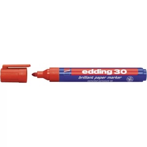 edding, edding Permanent-Marker 30 Rot, Edding 30, Permanent Marker, rot, 30-2