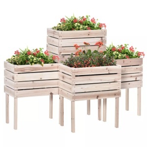 Outsunny, Outsunny - Hochbeet, One Size, Outsunny - Hochbeet, One Size
