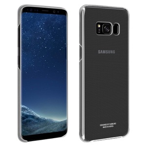 Samsung, Samsung Galaxy S8 Plus Clear Cover Hülle Transparent / Silber (EF-QG955CSEGWW), Samsung - Original Galaxy S8Plus Hülle?Transparent, Transparent