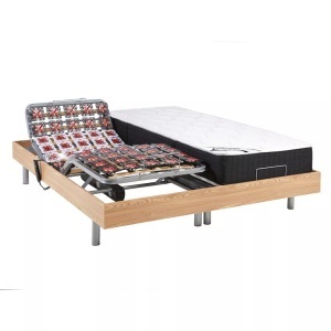 Vente-unique, Matratzen elektrischer Lattenrost Matratzen elektrischer Lattenrost, Vente-unique - Matratzen elektrischer Lattenrost, 80X200CM, Beige