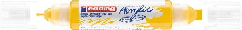 edding, edding Acrylmarker 5400, verkehrsgelb, Edding Acrylmarker 5400, double liner, verkehrsgelb sdm, 5400-905
