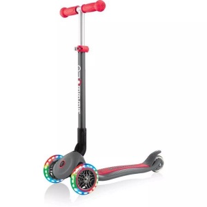 GLOBBER, Globber Primo Foldable Lights Scooter, Globber - Mini Primo Foldable s Anodized TBar, One Size, Multicolor