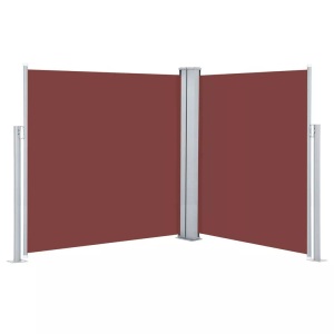 Diverse Hardware, Ausziehbare Seitenmarkise Braun 140 x 600 cm, vidaXL Ausziehbare Seitenmarkise Braun 140 x 600 cm