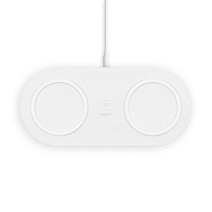 Belkin, Belkin Dual wirel. Charging Pad 2x10W Netzteil weiss, 