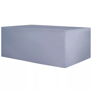 Beliani, Beliani Regenschutz für Gartenmöbel 205 x 70 x 35 cm, Beliani - Regenschutzhülle aus PVC CHUVA, One Size, Taubengrau