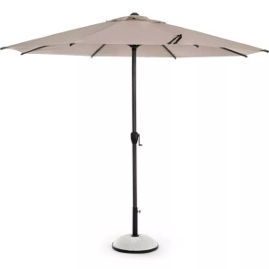 mutoni lifestyle, Ampelschirm Rio anthrazit-Moon 300, Ampelschirm Rio anthrazit-Moon 300