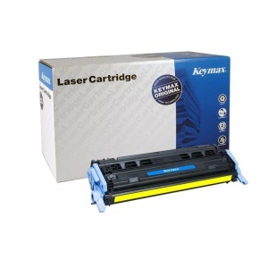 KEYMAX, KEYMAX RMC-Toner-Modul yellow Q6002AKEY zu HP CLJ 2600 2000 Seiten, Keymax Toner, gelb, RMC, Q6002AKEY, (2'000 Seiten)