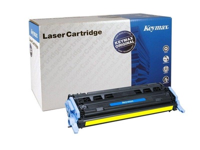 KEYMAX, KEYMAX RMC-Toner-Modul yellow Q6002AKEY zu HP CLJ 2600 2000 Seiten, Keymax Toner, gelb, RMC, Q6002AKEY, (2'000 Seiten)