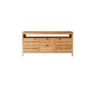 Tikamoon, Waschtischunterschrank aus massiver Eiche 165 cm Serena Waschtischunterschrank aus massiver Eiche 165 cm Serena, Tikamoon - Waschtischunterschrank aus massiver Eiche 165 cm Serena, One Size, Zimt