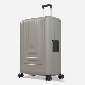Eminent, Vertica Großer Koffer 4 Rollen Damen Perlgrau 76 CM, Eminent - Vertica Großer Koffer 4 Rollen, 76 CM, Perlgrau