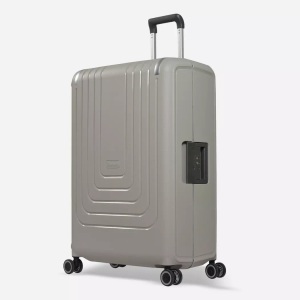 Eminent, Vertica Großer Koffer 4 Rollen Damen Perlgrau 76 CM, Eminent - Vertica Großer Koffer 4 Rollen, 76 CM, Perlgrau