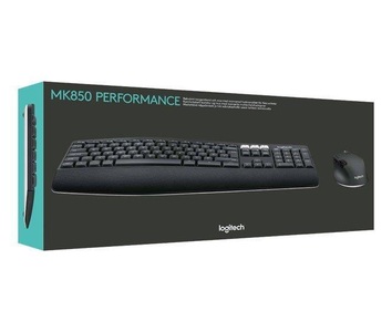 Logitech, Logitech MK850 Tastatur und Maus Set (Deutsche Ausführung), MK850 Performance, Desktop-Set