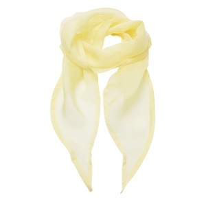 Premier, Chiffon Halstuch Damen Gelb Bunt ONE SIZE, PREMIER - Chiffon Halstuch, für Damen, Gelb Bunt, One Size