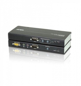 ATEN, CE750A USB VGA/Audio Cat 5 KVM Extender, DisplayPort-Verlängerung, ATEN CE750A KVM Verlängerung VGA, USB, Audio, RS232, 200m
