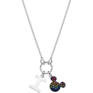 Disney, Halskette Mit Anhänger Damen Silber 38+2CM, 