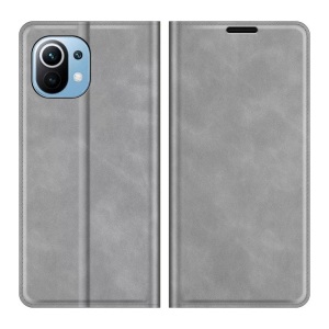 Cover-Discount, Xiaomi 11 Lite - Stand Flip Case Hülle, Cover-Discount - Xiaomi 11 Lite Stand Flip Case Hülle, Weiss Bunt