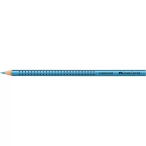 Faber-Castell, FABER-CASTELL Farbstift Colour Grip 112486 blau metallic, Faber-Castell Farbstift, Colour Grip, blau metallic, 112486