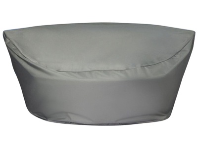Beliani, Regenschutz für Sonneninsel SYLT 165 x 1, Beliani - Regenschutzhülle aus PVC CHUVA, One Size, Taubengrau