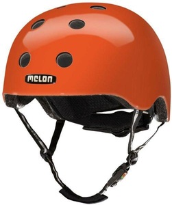Melon, Melon Helm URBAN ACTIVE - RAINBOW in orange in Gr. 52-58, Melon Rainbow Velohelm orange