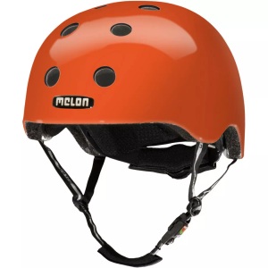 Melon, Melon Helm URBAN ACTIVE - RAINBOW in orange in Gr. 52-58, Melon Rainbow Velohelm orange