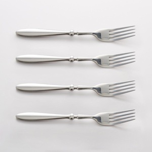 LA REDOUTE INTERIEURS, 4er-Set Gabeln RAKINEN aus Edelstahl, La Redoute Intérieurs - 4er-Set Gabeln RAKINEN aus Edelstahl, One Size, Grau