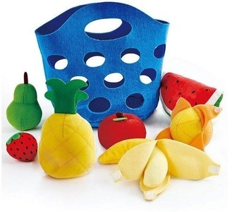 Hape, HAPE Obstkörbchen, Obstkörbchen 8-teilig aus Stoff