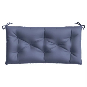 vidaXL, vidaXL Gartenbank-Auflage Marineblau 100x50x7 cm Oxford-Gewebe