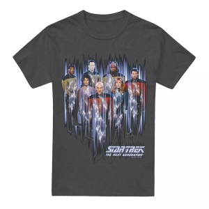 Star Trek, Star Trek - Beam Us Up TShirt, für Damen, Charcoal Black, Größe S, Star Trek - Beam Us Up TShirt, für Damen, Charcoal Black, Größe S