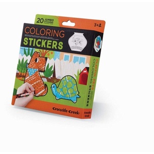 Crocodile Creek, Coloring Stickers, Verspielte Haustiere Unisex Multicolor, Crocodile Creek - Coloring Stickers, Verspielte Haustiere, Multicolor