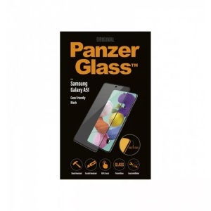 PanzerGlass, Panzerglass Screen Protector Edge2Edge Schutzfolie, Panzerglass Displayschutz Case Friendly Galaxy A51