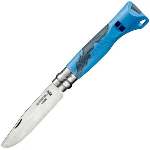 Opinel, OPINEL Messer Kinder, opinel Kindermesser N°7 Outdoor junior Blau
