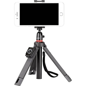 Joby, Joby TelePod Mobile Selfie Stick, Joby - (61cm) TelePod Mobile Tripod Mini Stativ Halterung + Bluetooth Fernauslöser (56-91mm) (JB01550) - Schwarz