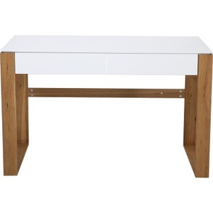 mutoni trend, Schreibtisch Eiche weiss 130x83x15, Schreibtisch Eiche weiss 130x83x15