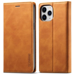 Cover-Discount, iPhone 13 Pro - Stand Flip Case Hülle braun