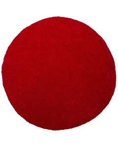 Beliani, Beliani Teppich rot ø140 cm DEMRE, 