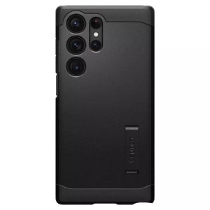 Spigen, Spigen - Samsung Galaxy S23 Ultra 5G Tough Armor Case Hülle (ACS05623) - Schwarz