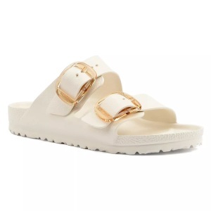 Birkenstock, Birkenstock - Arizona big buckle EVA N, 38, Écru