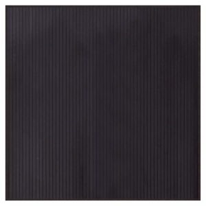 vidaXL, vidaXL Teppich Quadratisch Dunkelbraun 100x100 cm Bambus, vidaXL Teppich Quadratisch Dunkelbraun 100x100 cm Bambus