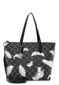 TAMARIS, Shopper Anastasia Damen Charcoal Black ONE SIZE, 