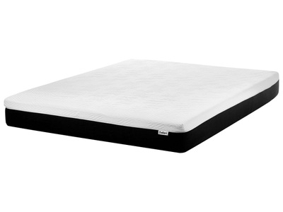 Beliani, Matratze aus Latex COZY Matratze aus Latex COZY, Beliani - Latex-Memoryschaum-Matratze aus PU-Schaum TREASURE, 160X200CM, Weiss Bunt