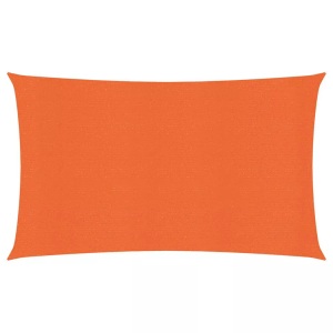 vidaXL, vidaXL Sonnensegel 160 g/m² Orange 2x5 m HDPE, vidaXL Sonnensegel 160 g/m² Orange 2x5 m HDPE