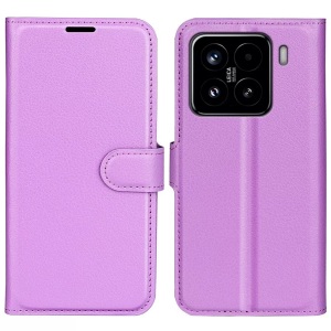 Cover-Discount, Cover-Discount - Xiaomi 15 Leder Etui Hülle, Violett