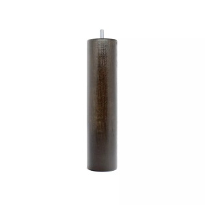 LA REDOUTE INTERIEURS, 4er-Pack Bettfüsse, rund, Höhe. 25 cm, La Redoute Intérieurs - 4er-Pack zylinderförmige Füsse, 4 Stück, Schwarz