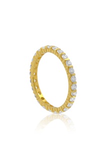 MUAU Schmuck, Mémoire Ring Diamant 1.00ct. Gelbgold 750 Damen Gelbgold 52, MUAU Schmuck - Mémoire Ring Diamant 1.00ct. Gelbgold 750, 52,