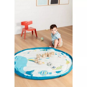 PlayGo, PLAY & GO Playbag Designers Moulin Roty , Play&Go - Moulin Roty Voyage d'Olga Playmatsoft, 120cm, Multicolor